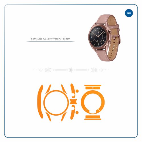 Samsung_Watch3 41mm_Matte_Orange_2